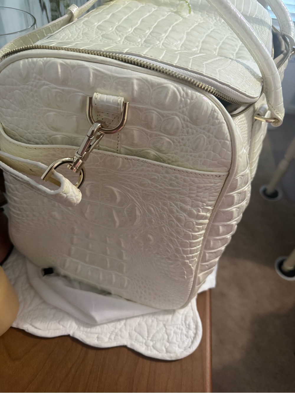 Brahmin Talulla Travel bag Milk Color (Tia tote now listed separately) - Picture 5 of 11